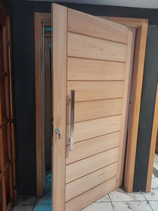 Porta pivotante 118x214mt parcelamos até 10X no cartão sem juros  - Foto 3