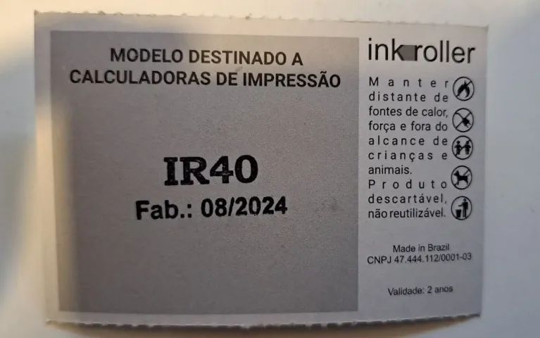 Rolete Tinteiro - Caixa Registradora Sharp Xe-a107 (lacrado) - Foto 3