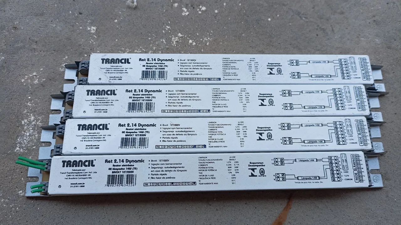 Reatores para lâmpada fluorescente t5