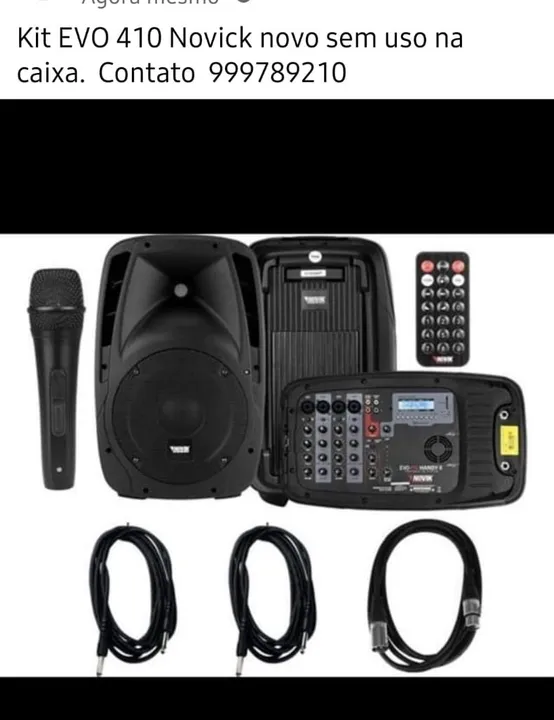 Equipamento de som completo EVO 410