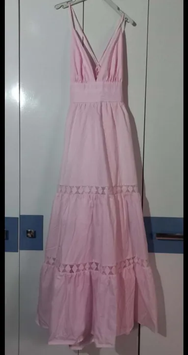 Vestido cor de rosa 