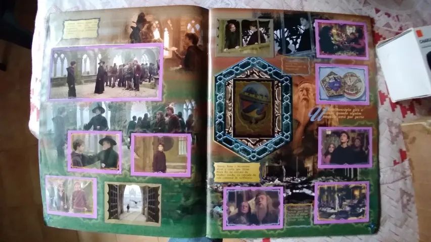 Álbum Harry Potter e o prisioneiro de Azkaban Completo     - Foto 2
