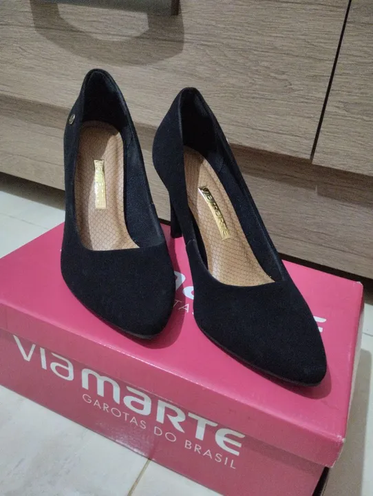 Sapato Scarpin Preto - 37