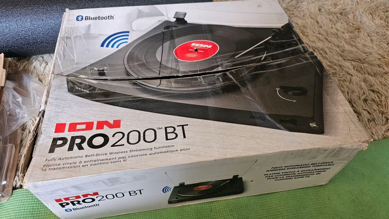 Toca-discos Ion PRO200BT com bluetooth e USB (super brinde!) - Foto 5