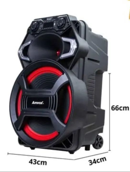 Caixa som 850w Anvox - Foto 2