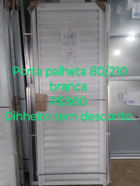 No dinheiro 10% desconto Porta de alumínio Nova 70,80,90/210 - Foto 3