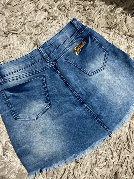 Saia Jeans Destroyed - Foto 2