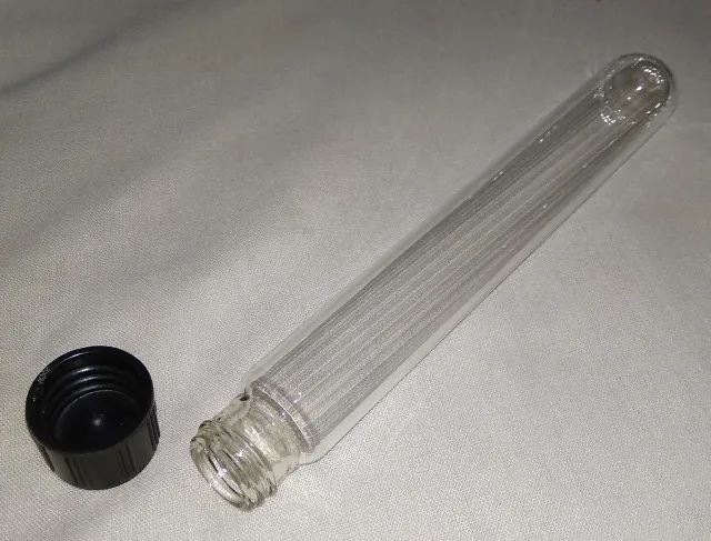 60 Tubos de Ensaio de Vidro 20mm com Tampa de Rosca + Estante - Foto 3