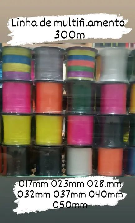 Linha de multifilamento 300m