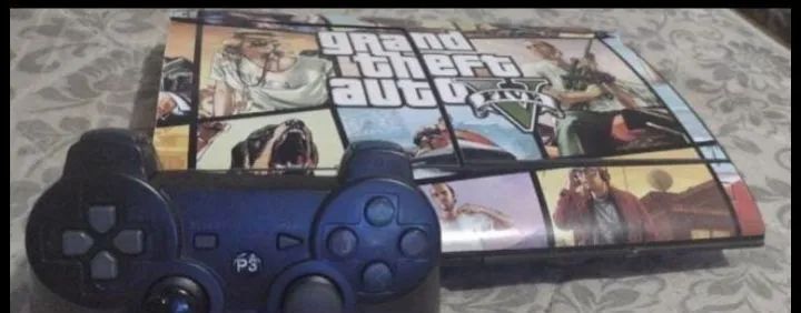 Playstation 3 Super Slim LEIA A DESCRIÇÃO VENDO OU TROCO - Foto 4