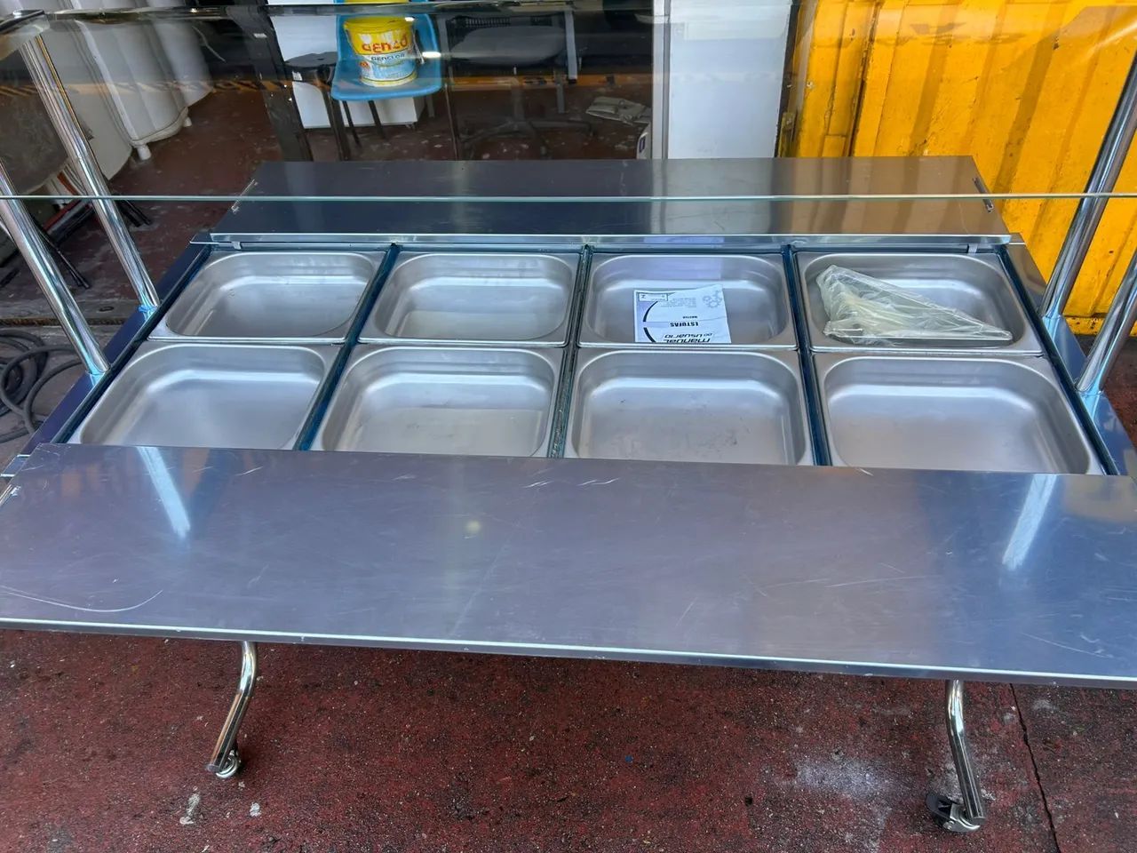 Bancada de Alimentos com cubas - Foto 2
