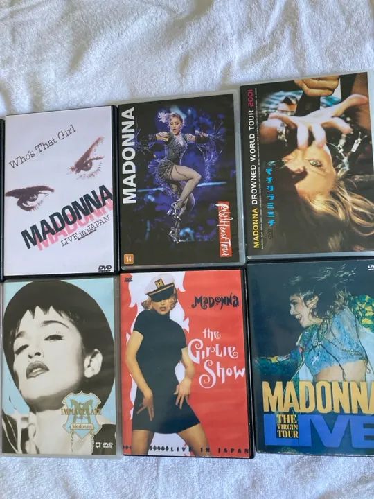 Madonna CD・DVDセット Coleção Cd + DVD Madonna - CDs, DVDs etc - Compensa, Manaus