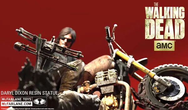 Diorama Mcfarlane The Walking Dead Daryl Dixon Limited Sideshow - Foto 3