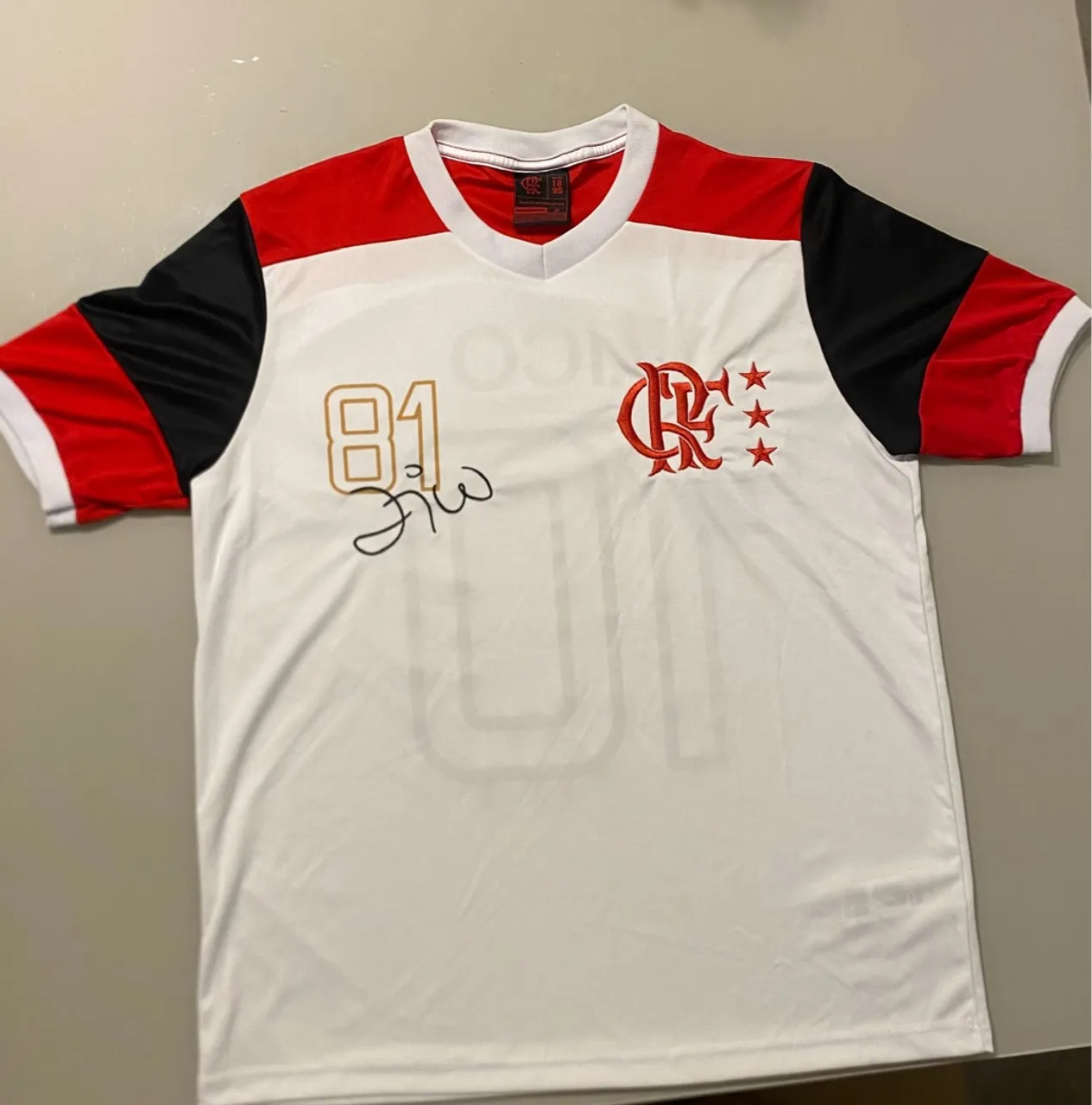Camisa do Flamengo Retrô Autografada