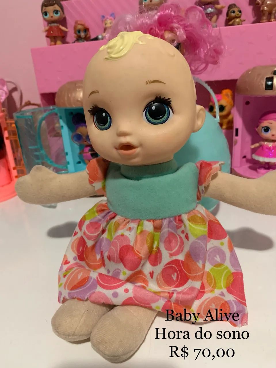 Boneca Baby Alive - A hora do sono
