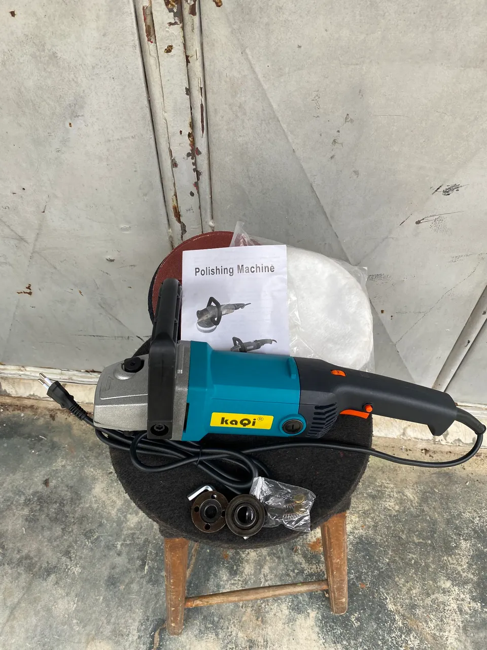Politriz Lixadeira 1400w Angular 7 Velocidade 220v Ajustável