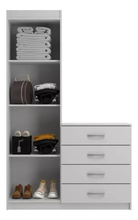 Mini Berço Moises + Cômoda  Larissa Yescasa - Foto 4