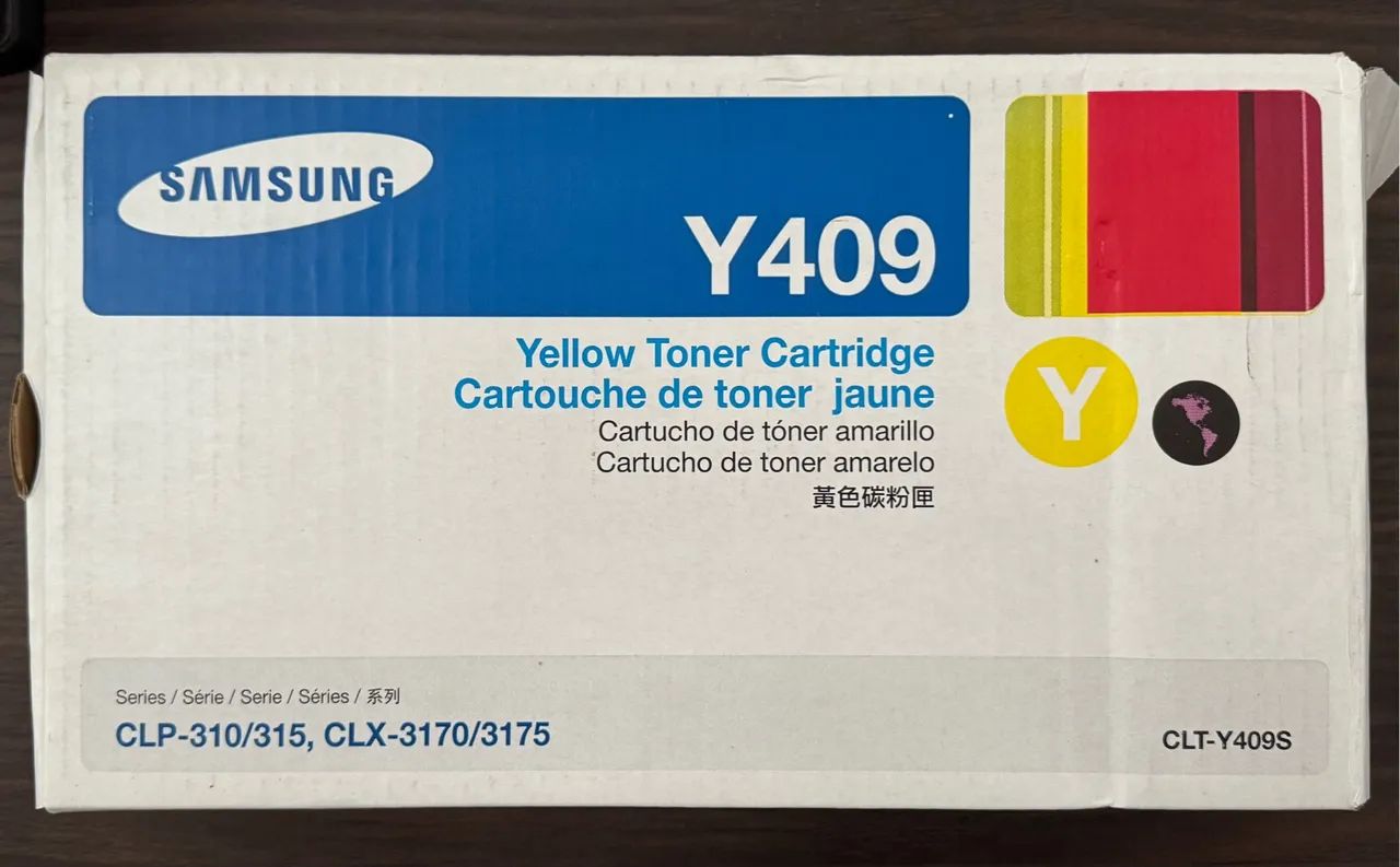 Cartucho de Toner Samsung Y409  -  Amarelo