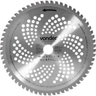 LAMINA CIRCULAR P/ROCADERA VONDER S/VIDEA 255X25,4X80 VD