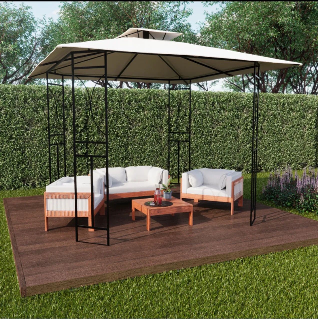 Gazebo para Jardim64315084540802120