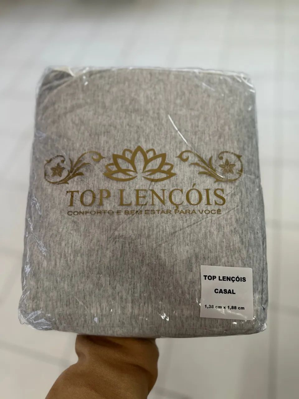 Lençol Casal 1,38m x 1,88m - Foto 2