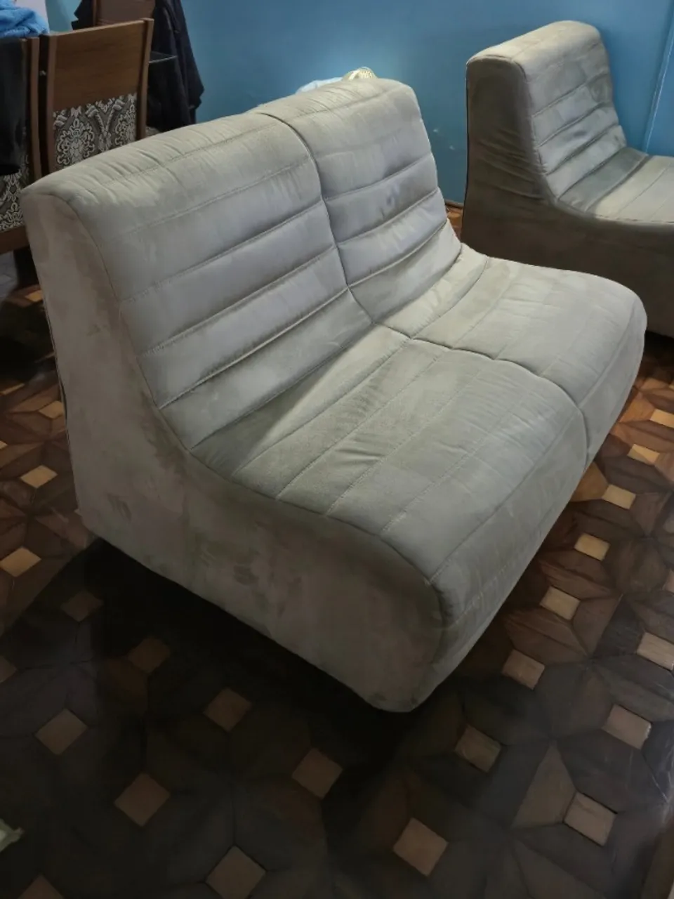 Conjunto de 2 Sofás + Divã em ótimo estado