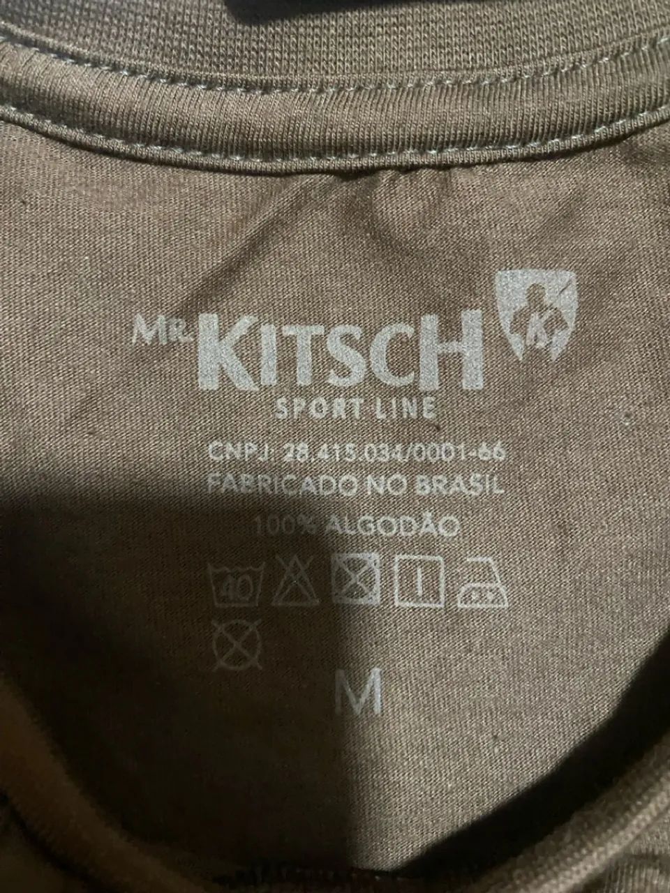 Camiseta Mr. Kitsch Classic - Marrom - Foto 4