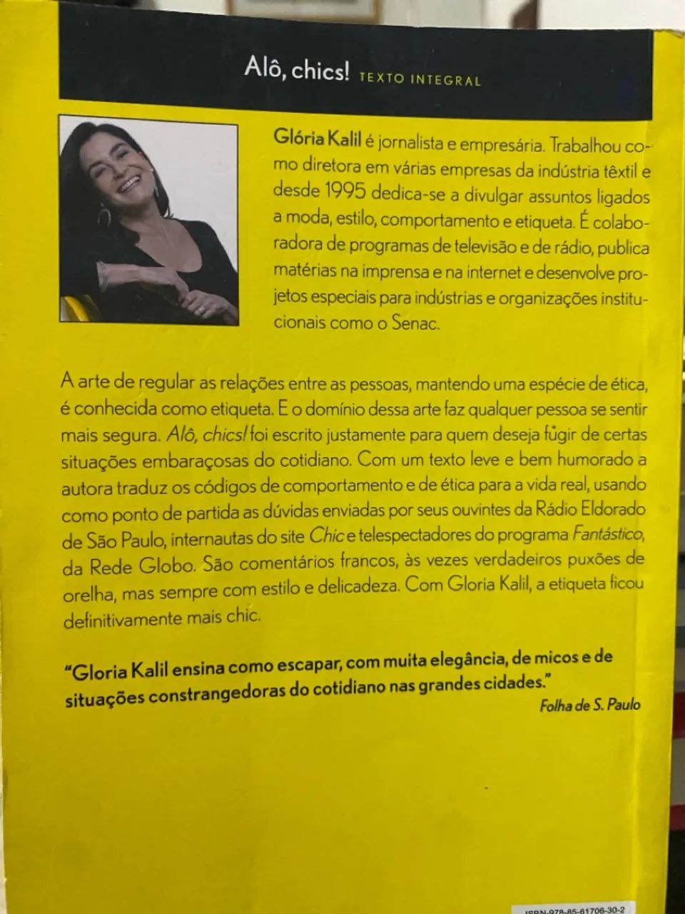 Livro Alô, Chics! - Gloria Kalil - Foto 2