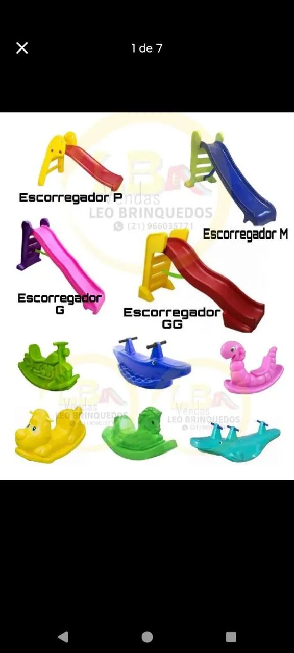 Gangorras infantis vários modelos disponíveis  - Foto 2