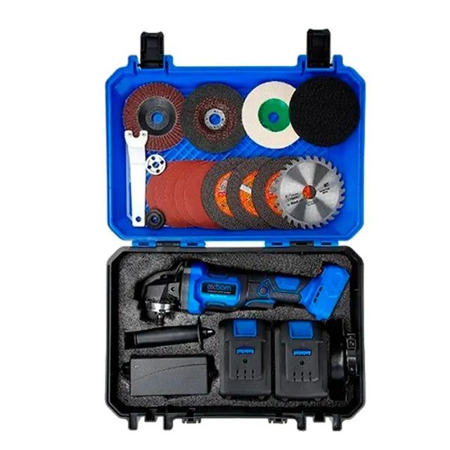 Lixadeira Esmerilhadeira Angular 48V sem Fio Motor Brushless Lacrada - Foto 4