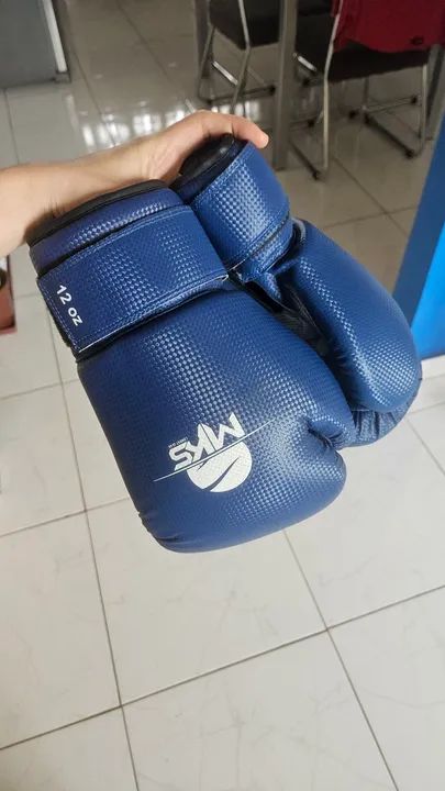 Luvas de Boxe muay thay tam 12 oz - seminovas - Foto 4