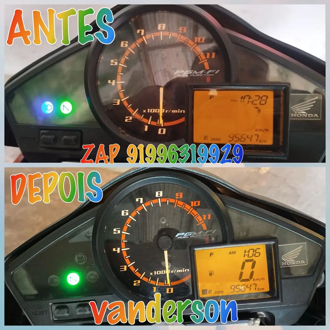 Painel de moto  - Foto 5