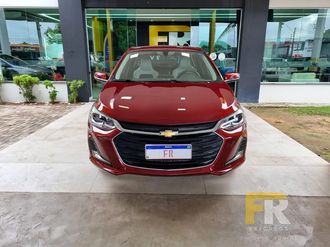 ONIX HATCH PREM. 1.0 12V TB FLEX 5P AUT. VERMELHA 2020/2021