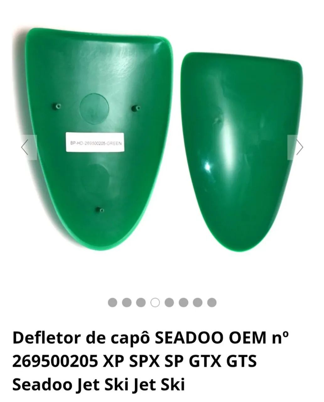 Defletor tampa do Capô SEA DOO 269500205 XP SPX SP GTX GTS - Foto 3
