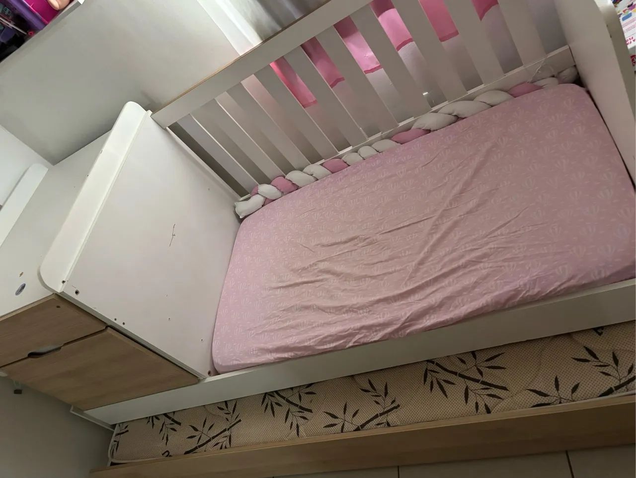 Promoção  Black! Berco 3 em 1  berco, cama com bicama  - Foto 2