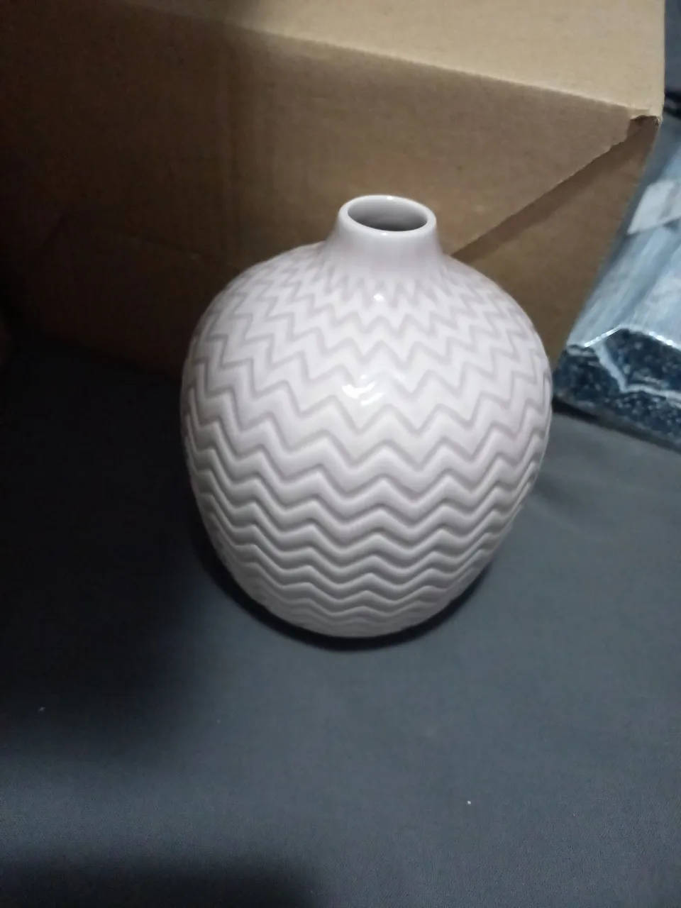 Vaso Decorativo Zig Zag