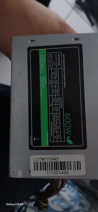 Fonte de PC 600W
