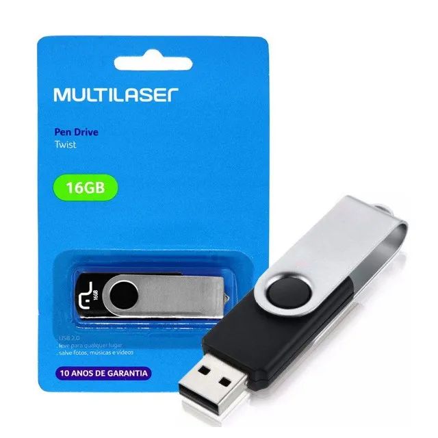 Pen Drive 16GB Multilaser - WZetta - Foto 3