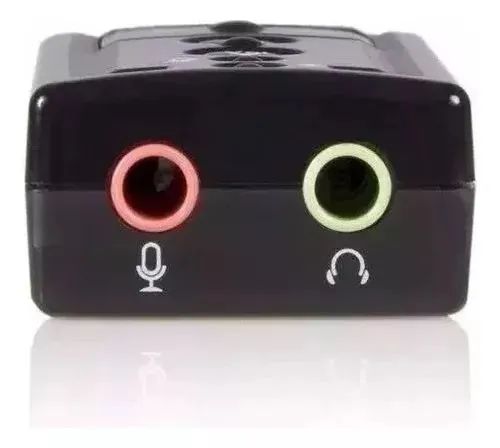 Placa de Som Externa USB 7.1 Canais - Foto 4