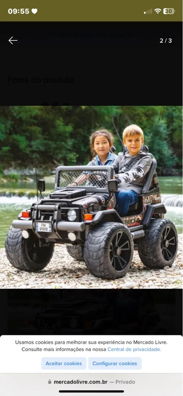  Carro Eletrico Peg Perego Gaucho - Foto 4