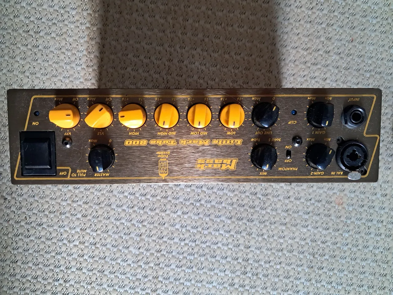 Cabeçote MarkBass Little Mark Tube 800