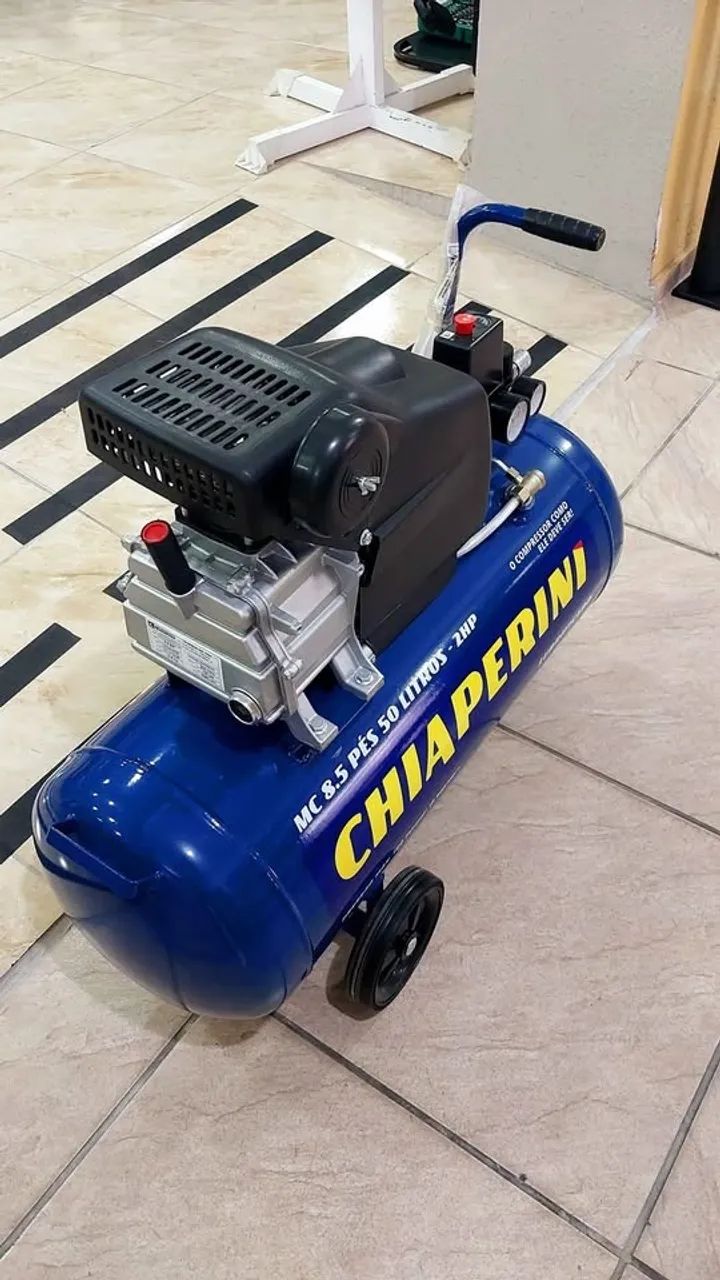 Compressor de Ar 50L Motor 2.0hp 120 psi - Chiaperini (Loja) - Foto 2