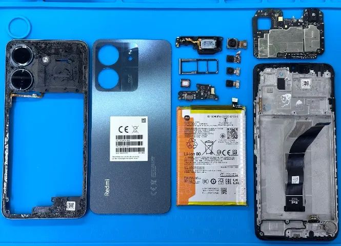 XIAOMI REDMI 13C AZUL - PEÇAS ORIGINAIS RETIRADA