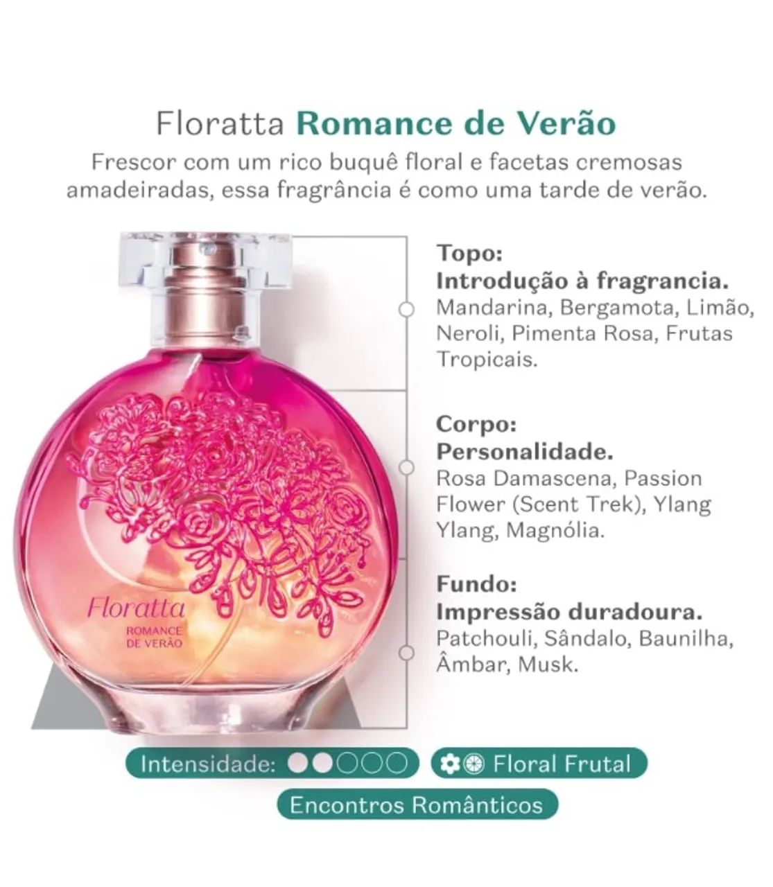 floratta romance de verão 75ml - Foto 2