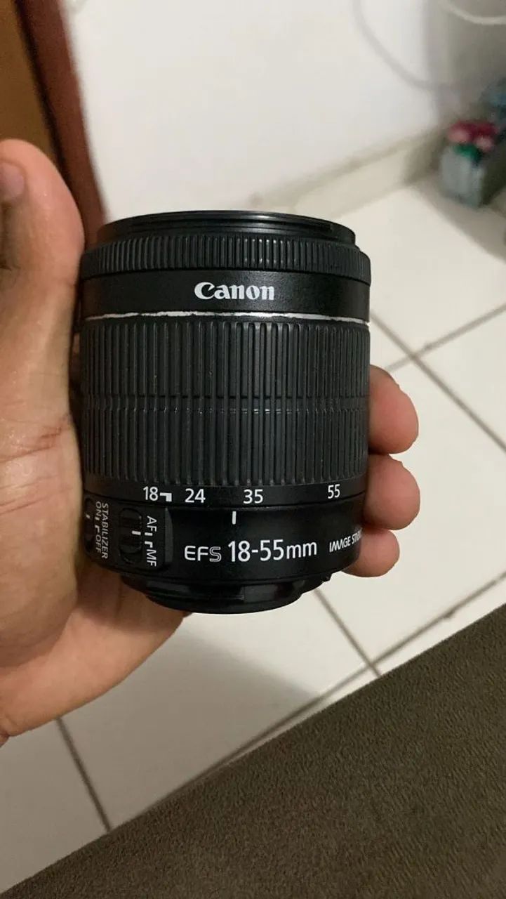 Lente de câmera Canon 