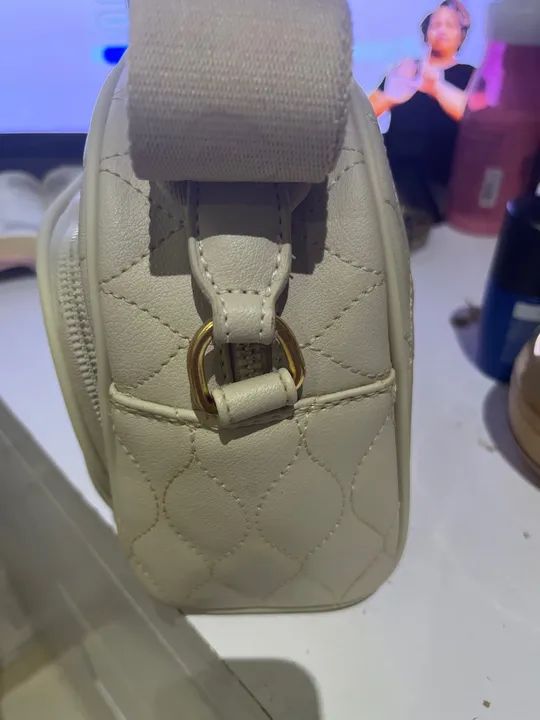 Bolsa C&Club Bege Carmen Steffens - Foto 3