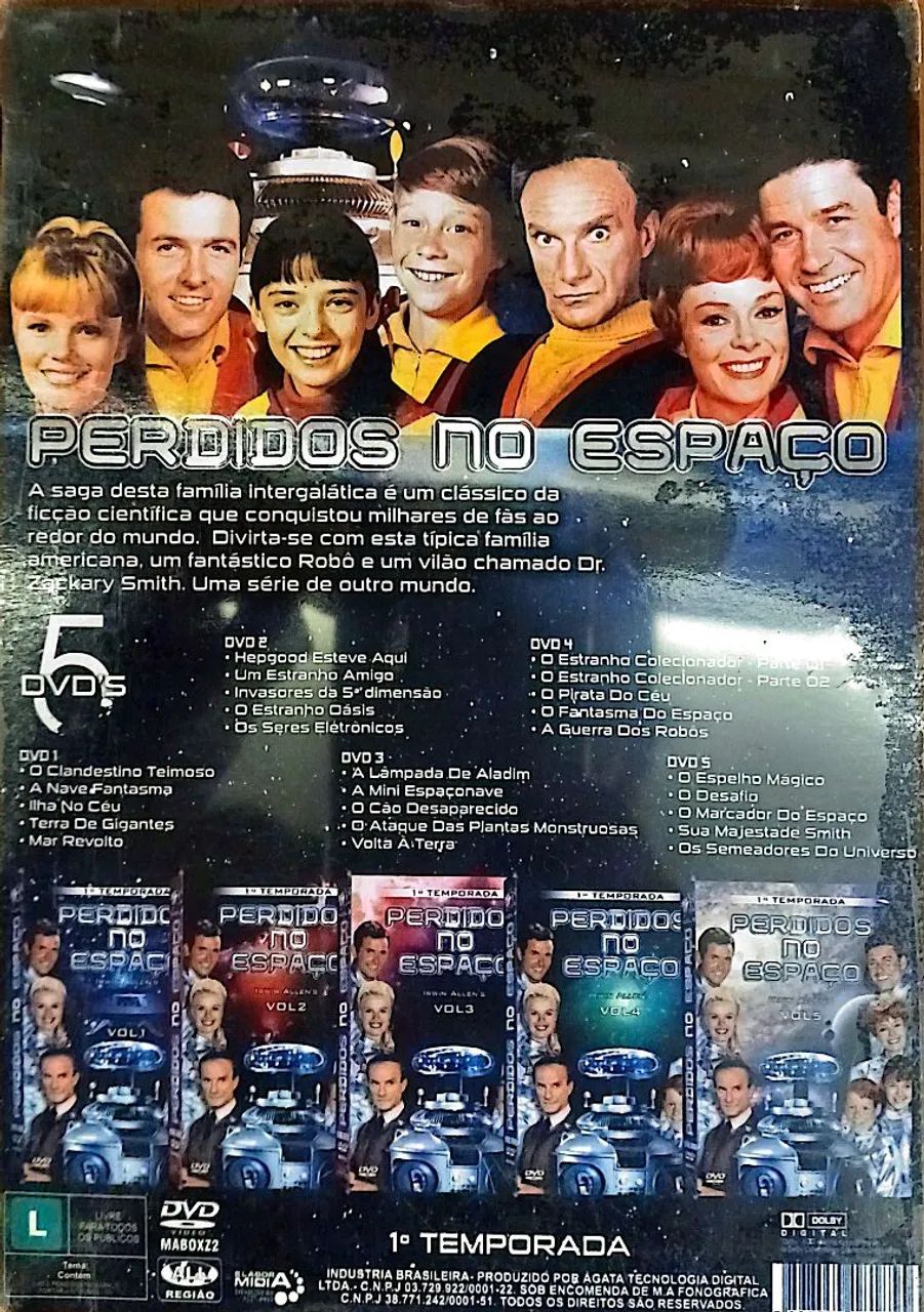 Perdidos no Espaço 1ª Temporada - DVD - Foto 2