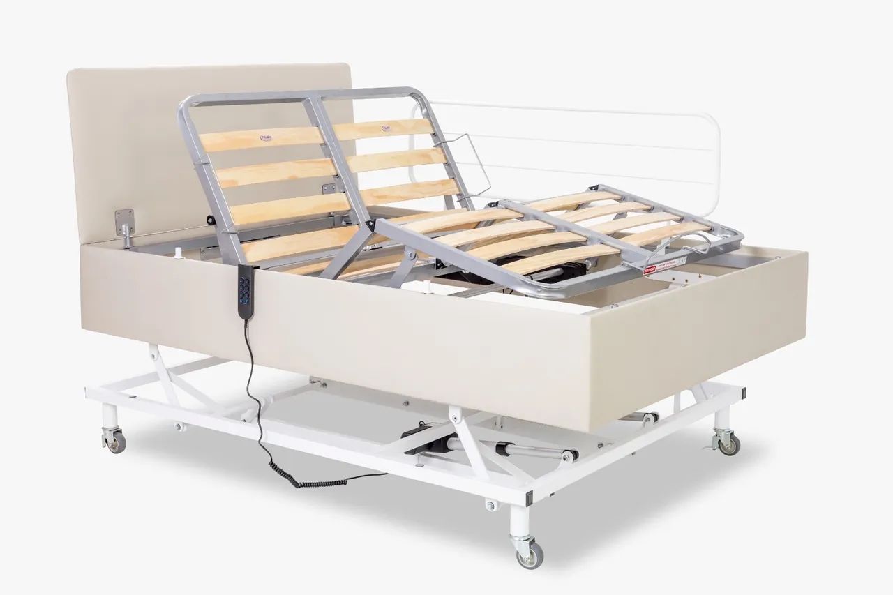 Cama motorizada com 3 movimentos com colchão 