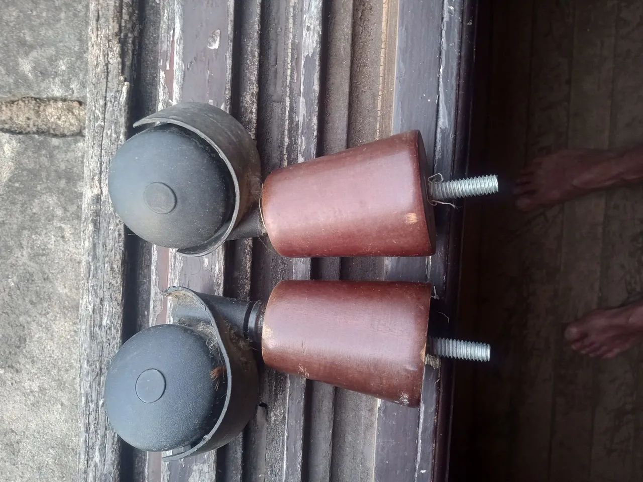 Rodízios para cama com suporte e rodinhas