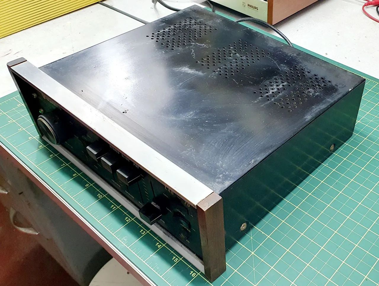 Amplificador Gradiente Lab 70 Stereo Slide Pot - Foto 4